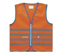 Gilet de sécurité enfant avec bandes réfléchissantes et fermeture à glissière (4
