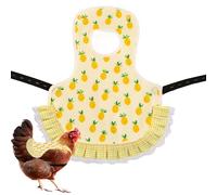 Gilet de selle pour volaille - Tablier de protection pour ailes - Coussin de protection des plumes - Veste pour la perte de plumes de poulet, la défense de la coopération, la protection contre