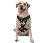 Gilet de sensibilisation à l'autisme - Pièces de puzzle en forme de cœur pour animal domestique - Harnais de traction pour animal domestique - Harnais d'extérieur pour promener le chien