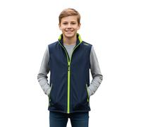 Gilet de sport softshell de protection pour enfants CMP bleu marine 128