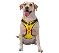 Gilet de traction imprimé drapeau du Nouveau-Mexique moyen pour animaux de compagnie à porter lors de la promenade du chien ou de l'escalade des montagnes