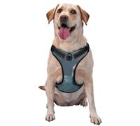 Gilet de traction pour animal de compagnie avec motifs 3D - Univers graphique 3D - Pour chien de taille moyenne