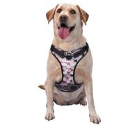 Gilet de traction pour animaux de compagnie à porter lors de la promenade du chien ou de l'escalade des montagnes Taille XL Motif fleurs de prunier