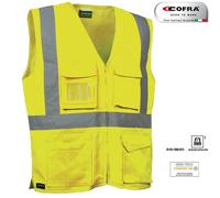 Gilet De Travail Haute Visibilité COFRA SEKI Jaune Fluo +