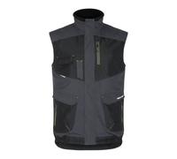 Gilet de travail sans manches ALI NORTH WAYS gris/noir
