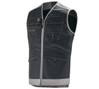 Gilet de travail TROWEL sans manches 9ATTUP noir/gris T2 LAFONT LA-9ATTUP-985-2