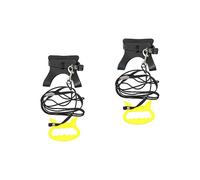 Gilet de vol pour Perroquet, Laisse Volante pour Perroquet, Harnais d'extérieur pour Perroquet, Laisse pour Perroquet, Harnais pour Oiseaux, Laisse pour Oiseaux (Blackx2pcs Sx2pcs)