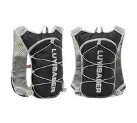 Gilet d'eau courante, gilet de course avec vessie d'eau | Sac à dos de randonnée Trail Running, poche d'hydratation de 1,5 L | Bandoulière réglable, coussinets respirants, sac à dos d'eau pour cyclism