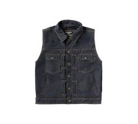 Gilet Denim West Coast Choppers Collab 131/2 Raw Denim Bleu denim brutL Bleu denim brut