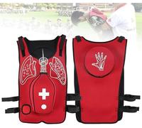 Gilet d'entraînement à la manœuvre de Heimlich, gilet anti-étouffement, bretelles et ceinture ajustables, outil pédagogique pour les élèves secouristes A