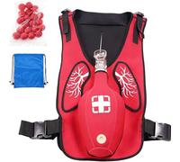 Gilet d'entraînement à la manœuvre de Heimlich pour adultes, simulation de réanimation cardio-respiratoire en cas d'obstruction des voies respiratoires, formation au port du gilet A