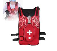 Gilet d'entraînement anti-étouffement avec sangles réglables pour l'éducation de premiers secours et l'entraînement à la sécurité