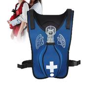 Gilet d'entraînement anti-étouffement avec simulation de claque dans le dos pour la pratique de la manœuvre Heimlich et l'éducation à l'obstruction des voies respiratoires