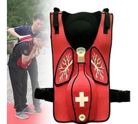 Gilet d'entraînement anti-étouffement, gilet d'entraînement de simulation d'obstruction des voies respiratoires avec corps étranger