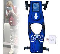 Gilet d'entraînement anti-étouffement Heimlich léger pour premiers secours et sauvetage, points de tapotement arrière réalistes pour adultes et enfants