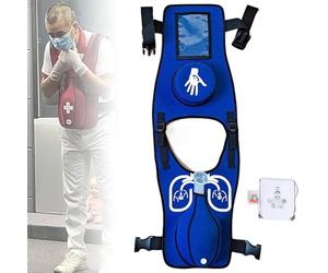Gilet d'entraînement anti-étouffement Heimlich léger pour premiers secours et sauvetage, points de tapotement arrière réalistes pour adultes et enfants