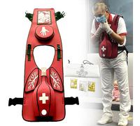 Gilet d'entraînement anti-étouffement pour les premiers secours Heimlik - Accessoire pédagogique pour infirmière, étudiant