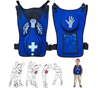 Gilet d'entraînement de premiers secours - Outils éducatifs - Anti-étouffement - Avec claque dorsale - Pour infirmière, étudiant, enseignement et sécurité des enfants