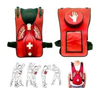 Gilet D'entraînement de Simulation D'obstruction Des Voies Respiratoires Heimlich Modèle D'entraînement Pratique pour Étudiants en Soins Infirmiers A