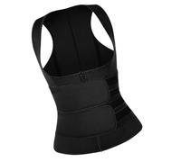 Gilet d'entraînement de taille pour femme - Gilet de compression respirant pour femme - Gilet amincissant pour le contrôle du ventre - Gilet de compression respirant pour entraînement, yoga, cyclisme