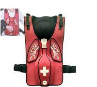 Gilet d'entraînement d'urgence anti-étouffement - Dispositif d'entraînement de manœuvre Heimlich, adapté pour la RCR et l'entraînement d'urgence au dos, conçu pour les infirmières et les étudiants