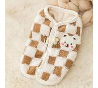 Gilet d'hiver chaud sans poils pour chats Gotas mignon animal domestique cardigan pull avec boucle Sphynx Kedi Vest Mascotas Costume Vêtements