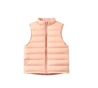 Gilet d'hiver sans Manches pour Enfants, Doudoune Garçons et Filles Chaud Veste Légère pour l'automne et l'hiver Couleur Unie Vêtements pour Enfants Ample de 4 à 16 Ans