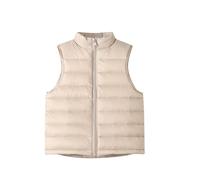 Gilet d'hiver sans Manches pour Enfants, Doudoune Garçons et Filles Chaud Veste Légère pour l'automne et l'hiver Couleur Unie Vêtements pour Enfants Ample de 4 à 16 Ans