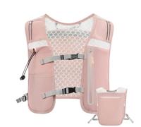 Gilet d'hydratation 4 l - Ceinture de course légère pour activités de plein | Sangle de poitrine réglable - Sac à dos réfléchissant pour homme - Pour randonnée, cyclisme