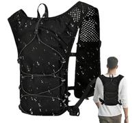 Gilet d'hydratation de course - Gilet d'hydratation respirant - Sac de sport - Sac d'hydratation étanche - Équipement de poitrine pour femmes et hommes - Pour cyclisme, jogging, randonnée, voyages