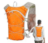 Gilet d'Hydratation de Course pour Femme | Veste De Course Respirante pour ,Accessoire Poitrine Léger Imperméable pour Course à Pied Randonnée Vélo Voyage