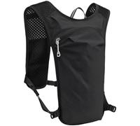 Gilet d'hydratation de Course Ultra léger, flasque Souple 250 ML Incluse, Sac pour Endurance, Compartiment Poche à Eau, Bretelles réglables, Bandes réfléchissantes, Poche téléphone, Homme et Femme