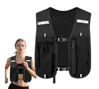 Gilet d'hydratation pour course à pied, multifonctionnel avec plusieurs poches et vessie stable | Sac de téléphone sans effort pour hommes, idéal pour la randonnée, les marathons, les courses