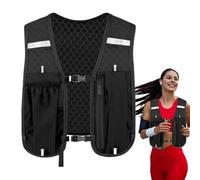 Gilet d'Hydratation Running et Trail - Veste Sac d'Hydratation Course à Poches Multiples,Équipement Ergonomique avec Réservoir Élastique Stable et Confortable pour Course à Pied, Randonnée Sportive