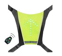 Gilet Dossard à LEDs Clignotant pour Signaler sa Direction pour Vélo, Trottinette... Télécommande, USB Rechargeable. Vend. Françai