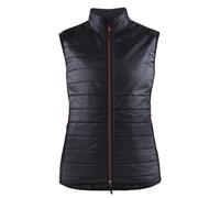 Gilet doublé femme Noir/Rouge - BLAKLADER - 3864