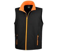 Gilet Doublé Imperméable Avec Poches Zippées Résistant Au Vent