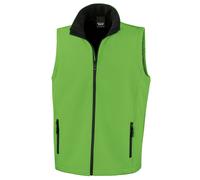 Gilet Doublé Imperméable Avec Poches Zippées Résistant Au Vent