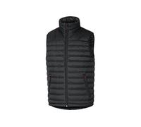 Gilet doudoune sans manche en polyamide ripstop enduit PU noir/rouge T2XL DELTA PLUS GDOONNRXX