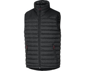 Gilet doudoune sans manche en polyamide ripstop enduit PU noir/rouge TXL DELTA PLUS GDOONNRXG