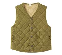 Gilet Duvet Femme Fine sans Manches Blouson Fermeture Glissière Chaud Gilets Long Capuche Hiver Grande Taille Chic Couleur Unie Exterieur Reporter Travail