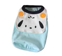 Gilet en coton bleu pour chien et chat - Costume pour bouledogue en peluche - Printemps et été - Taille L