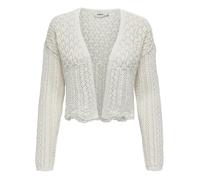 Gilet en coton mélangé blanc - ONLY - coupe droite - manches longues XS