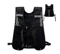 Gilet en cours d'exécution, gilet de porte-téléphone exécutant | Paquet d'hydratation du sac à poitrine du support de téléphone - Sac en banane de course léger avec une poche de rangement de bouteille