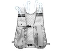 Gilet en cours d'exécution, gilet de porte-téléphone exécutant - Sac à coffre à hydratation réfléchissante cycliste - Sac en banane de course léger avec une poche de rangement de bouteille d'eau de 50