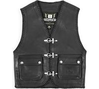 Gilet en cuir Bores Sunride 3, noir, 5XL