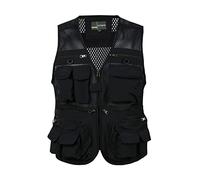 Gilet en filet pour homme grande taille imperméable avec multi poches stratégiques pour pêche professionnelle avec été grande taille pêcheur chasse photographie en plein air design