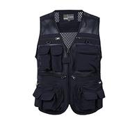 Gilet en filet pour homme grande taille imperméable avec multi poches stratégiques pour pêche professionnelle avec été grande taille pêcheur chasse photographie en plein air design