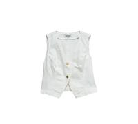 Salsa Jeans 21011400 Waistcoat Blanc L Femme