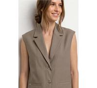 Street One Gilet trapèze beige foncé 42